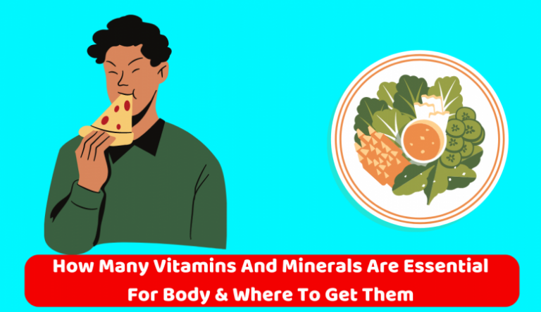 How Many Vitamins And Minerals Are Essential For Body