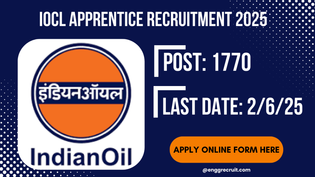 IOCL Apprentice Recruitment 2025