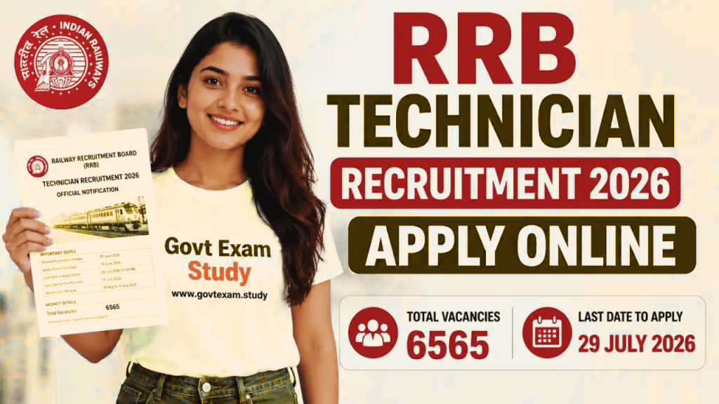 RRB Technician Recruitment 2026